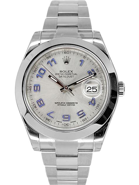 rolex steel datejust ii arabic numerals|Rolex arabic dial price.